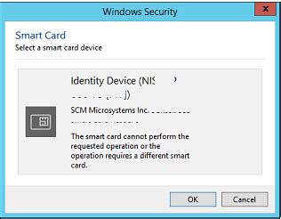 error smart card sa|smart card error windows 11.